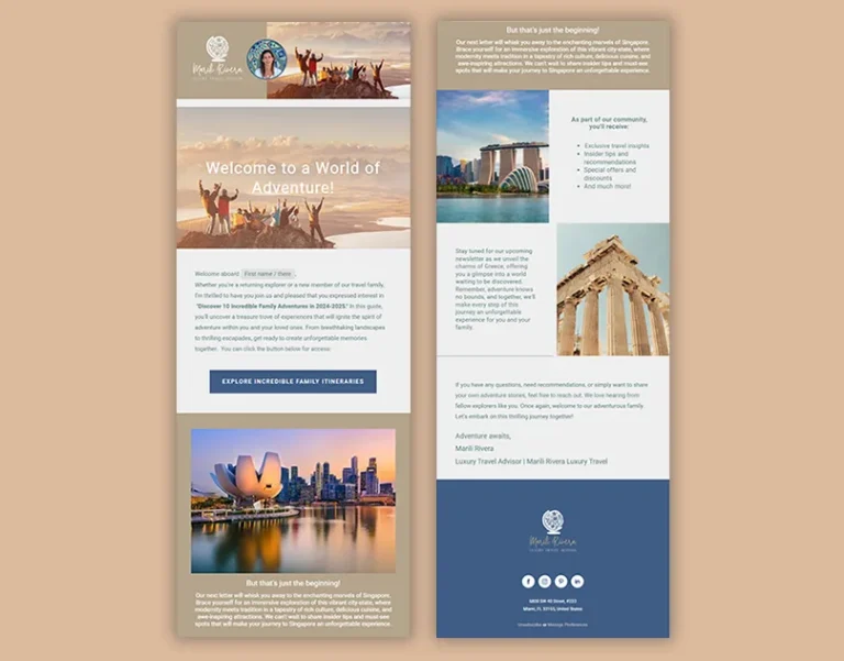 Flodesk Email Template Design